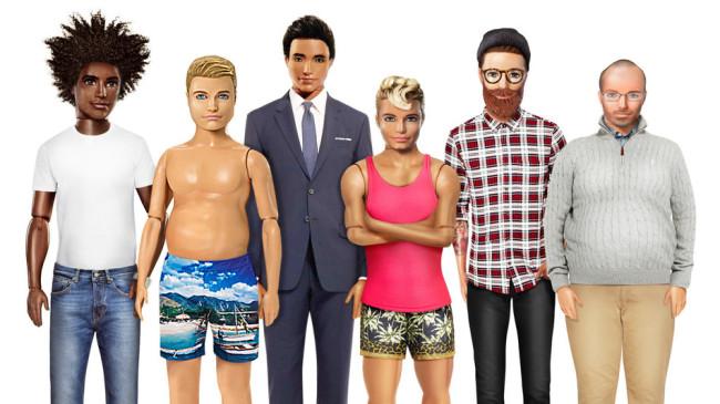 Primero fue Barbie, ahora Ken muestra su nuevo cuerpo: con pancita, chaparrito o sin músculos