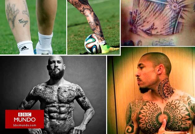 La historia que esconden los tatuajes del Mundial