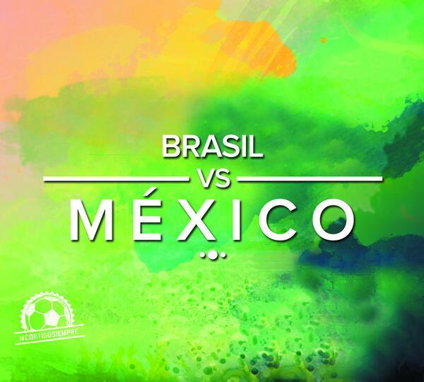 México aventaja en la batalla tuitera contra Brasil