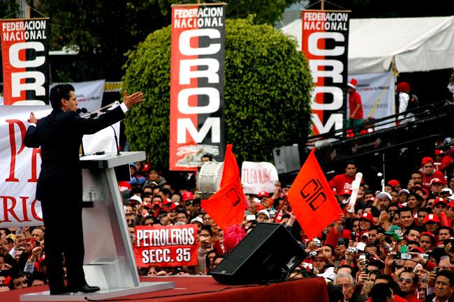 Discurso íntegro de Peña Nieto <br> tras registrarse como precandidato