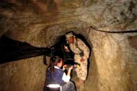 Descubren túnel de más de 600 metros de largo que une Tijuana con EU