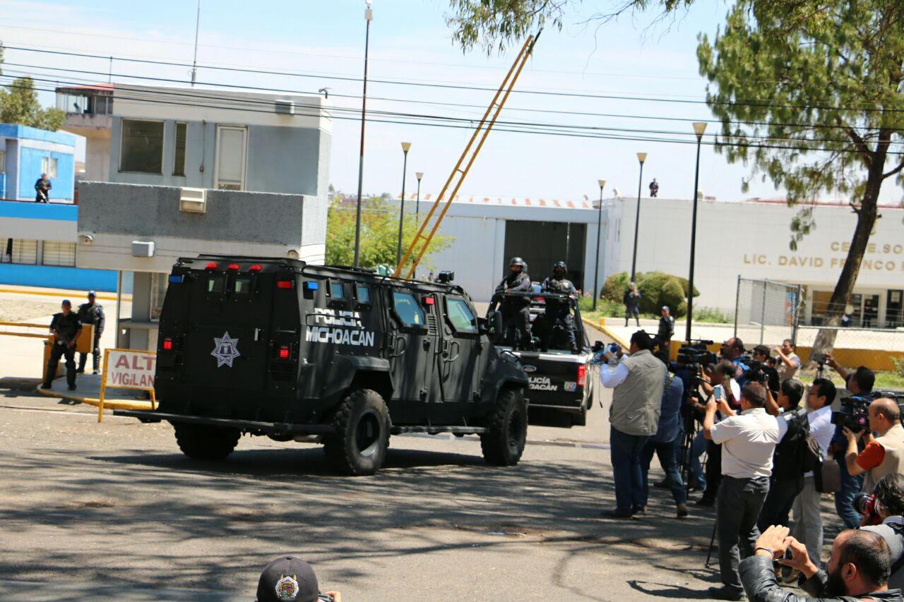 Jesús Reyna, exgobernador interino de Michoacán, es trasladado al penal de Mil Cumbres
