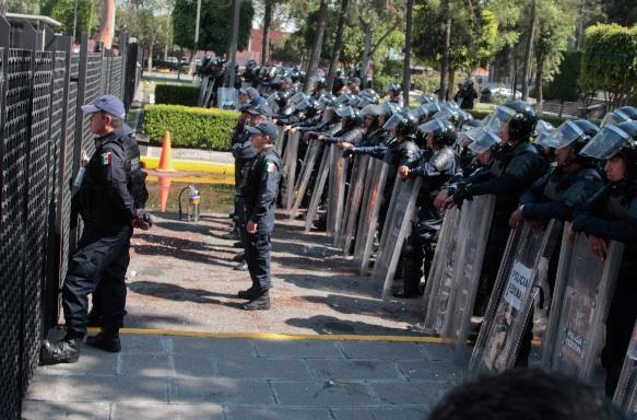 Michoacán mantiene activos a 400 policías dopados