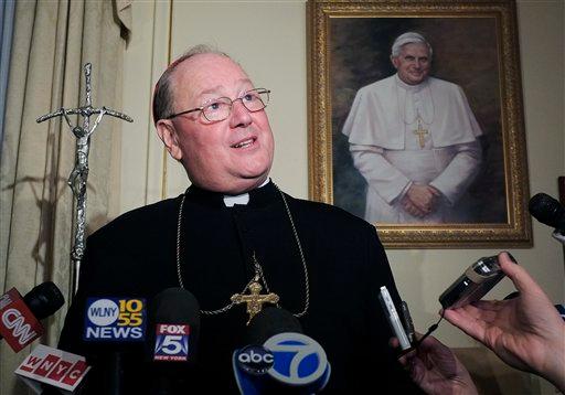 Destituyen a arzobispo en NY por proteger abuso sexual; participará en cónclave