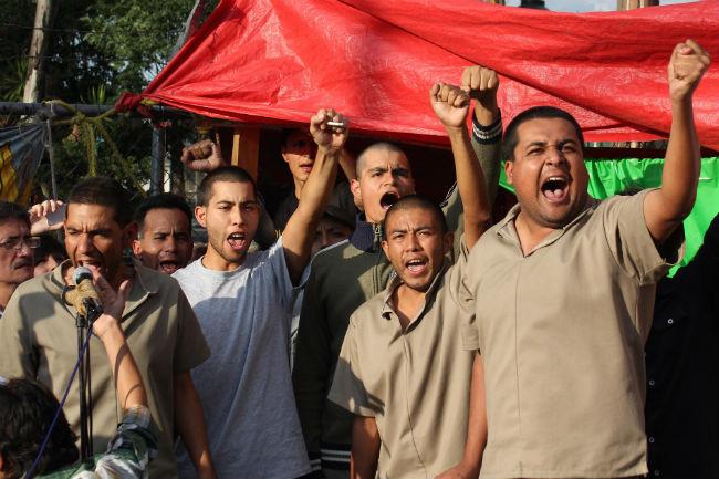 Liberan a 7 detenidos por enfrentamiento en marcha del “Halconazo”