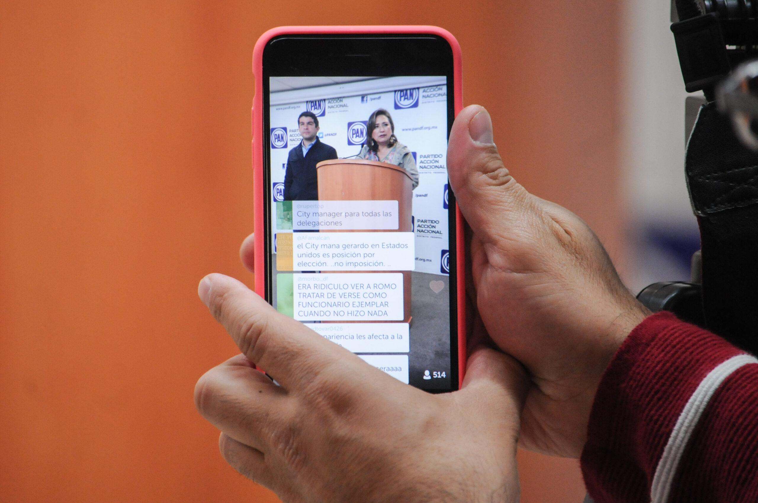 75% de los capitalinos está con Periscope y el uso de redes para evidenciar a infractores: Parametría