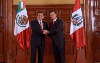 Ollanta Humala y Peña Nieto institucionalizan relaciones de alto nivel