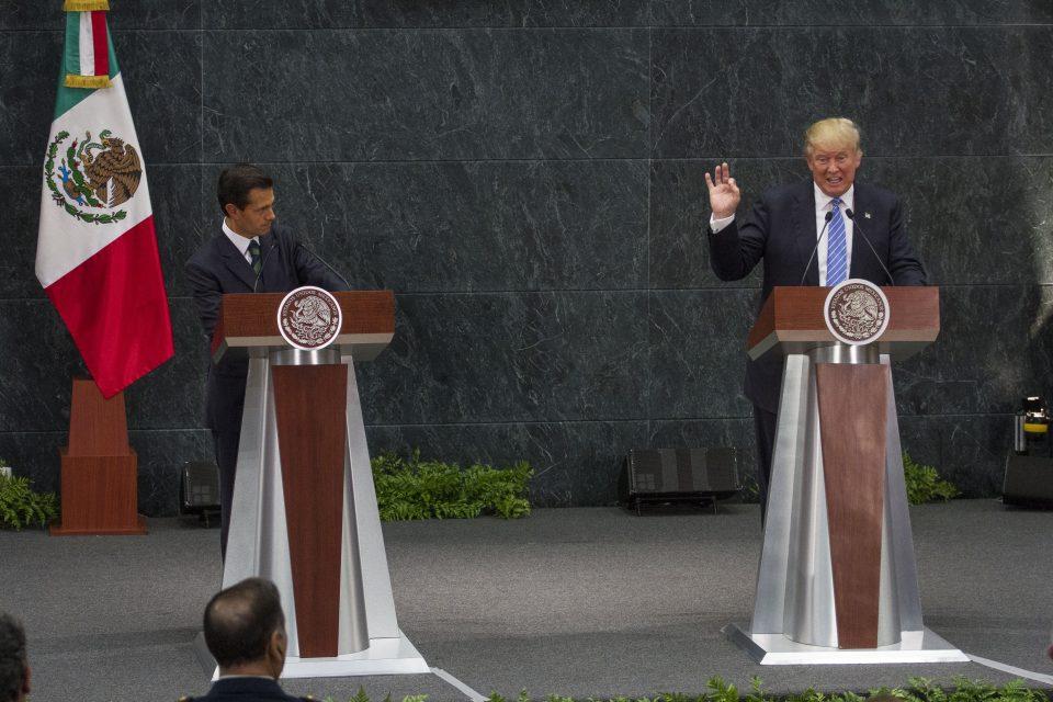 Muro fronterizo, seguridad y migración: Así reporta la prensa extranjera la reunión Trump-Peña