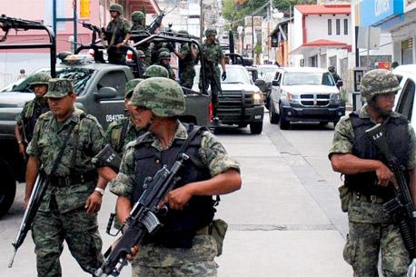 239 mil desplazados <br>por guerra contra el narco