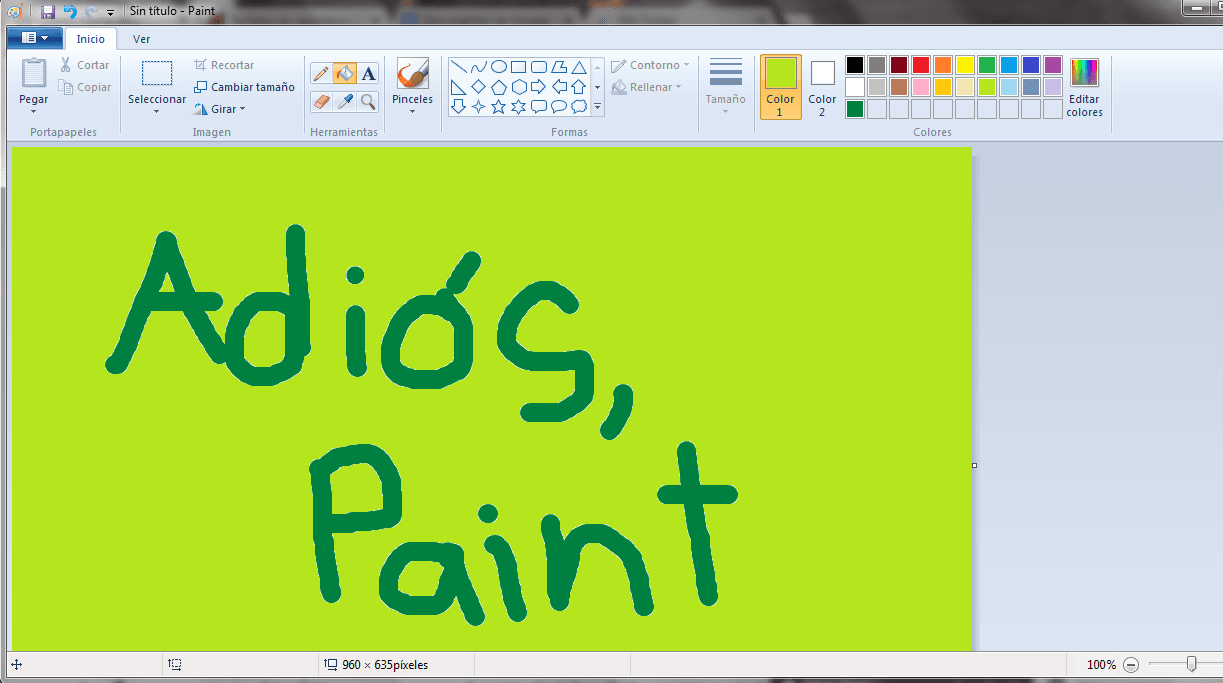 Calma mundo, Paint no morirá en el nuevo Windows 10, solo evolucionará