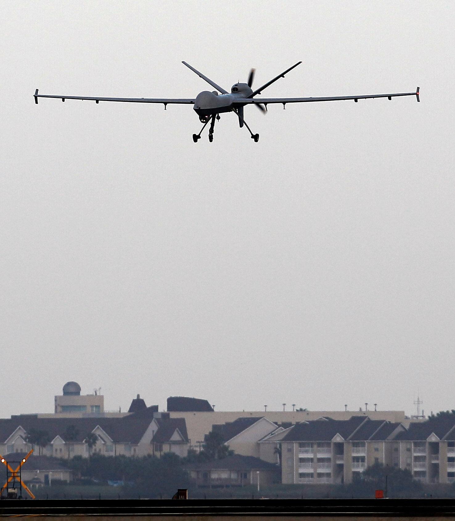 EU usa más aviones no tripulados en la frontera