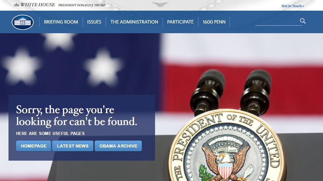 La página en español de la Casa Blanca no es una prioridad para Donald Trump