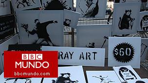 Banksy fracasa vendiendo barato sus obras en Nueva York
