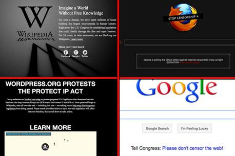 No a la ley SOPA