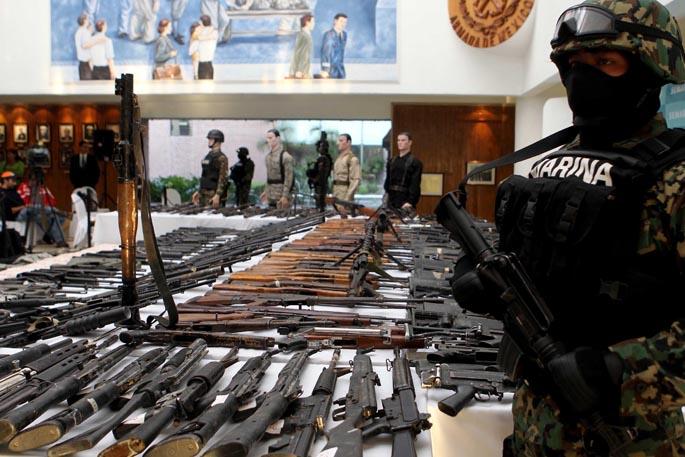 Tratado internacional ayudaría a bajar el flujo de armas de EU a México