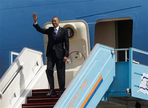 Obama reafirma la “alianza eterna” de EU con Israel en su primera visita