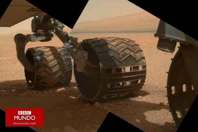 El Curiosity encuentra rastros de cauce de agua en Marte