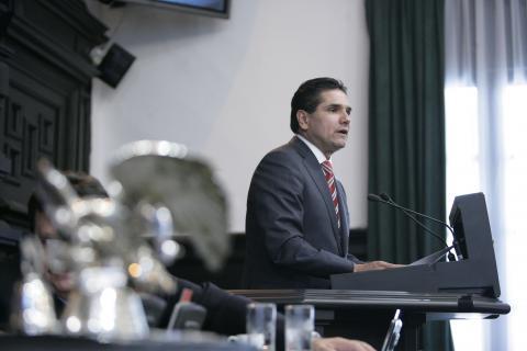 Silvano Aureoles, nuevo presidente de la Mesa Directiva de la Cámara de Diputados