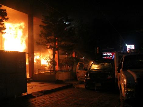 <i>Se prende</i> conflicto postelectoral en alcaldía de Chiapas