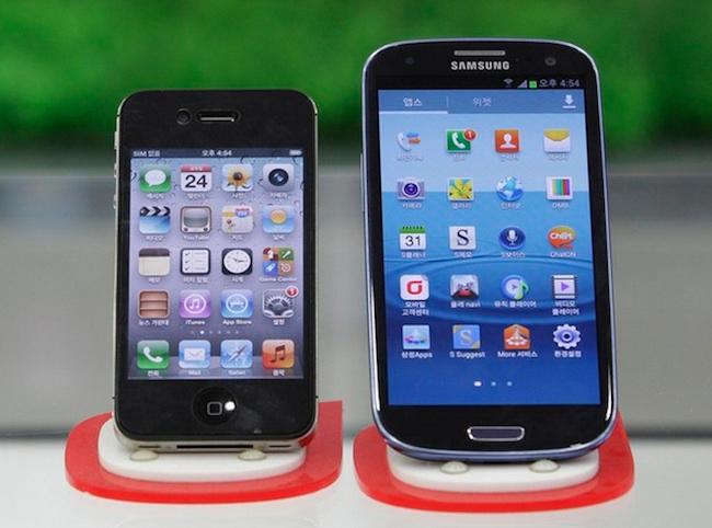 El Galaxy S3 le <i>pega</i> al iPhone y lo supera en ventas