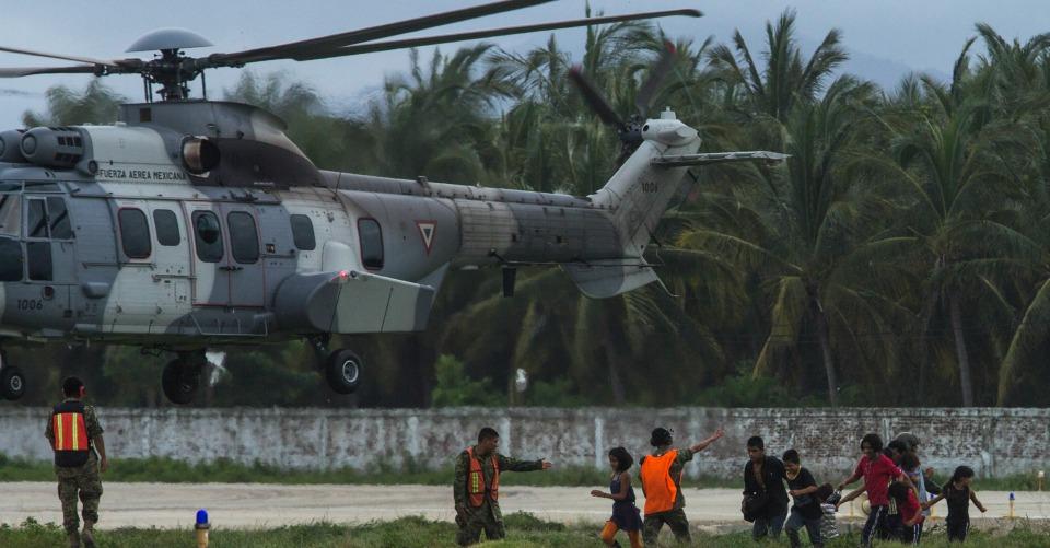 Mueren dos militares en desplome de un helicóptero en Tamaulipas