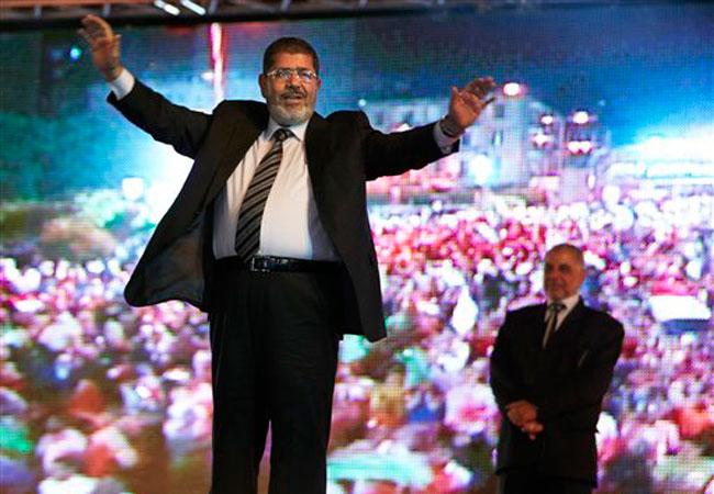 Mohammed Morsi se declara ganador de elección presidencial en Egipto