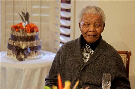Reportan “impresionante” mejoría de Mandela en su cumpleaños