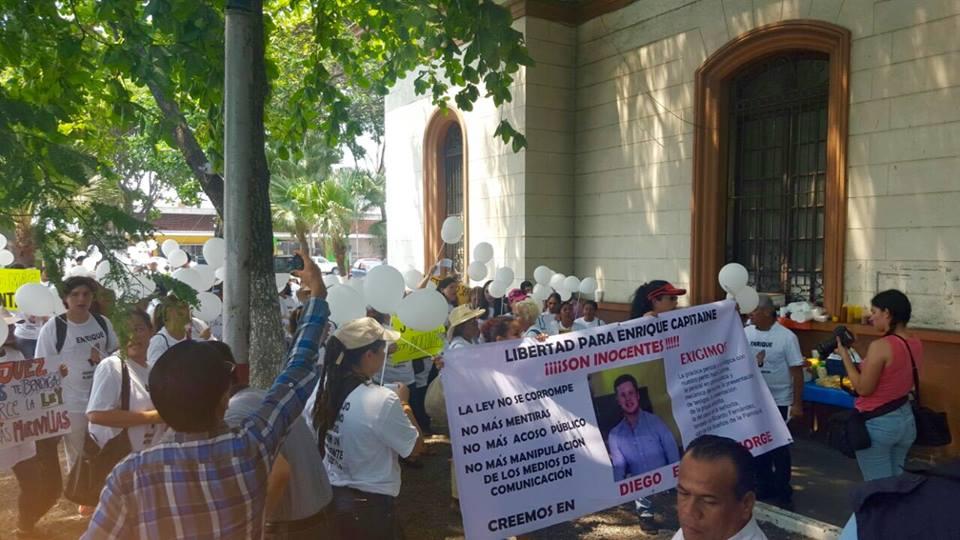 Familiares exigen liberar a Enrique Capitaine, el único detenido por el caso Daphne en Veracruz