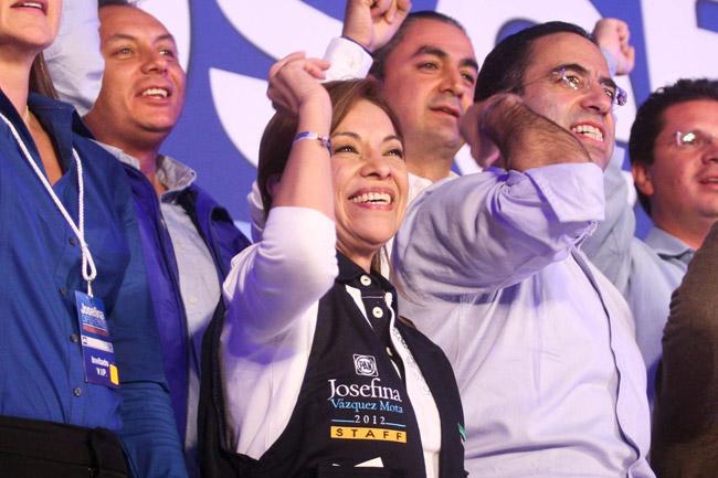 La mayoría de los panistas quiere a Vázquez Mota como presidenta del partido