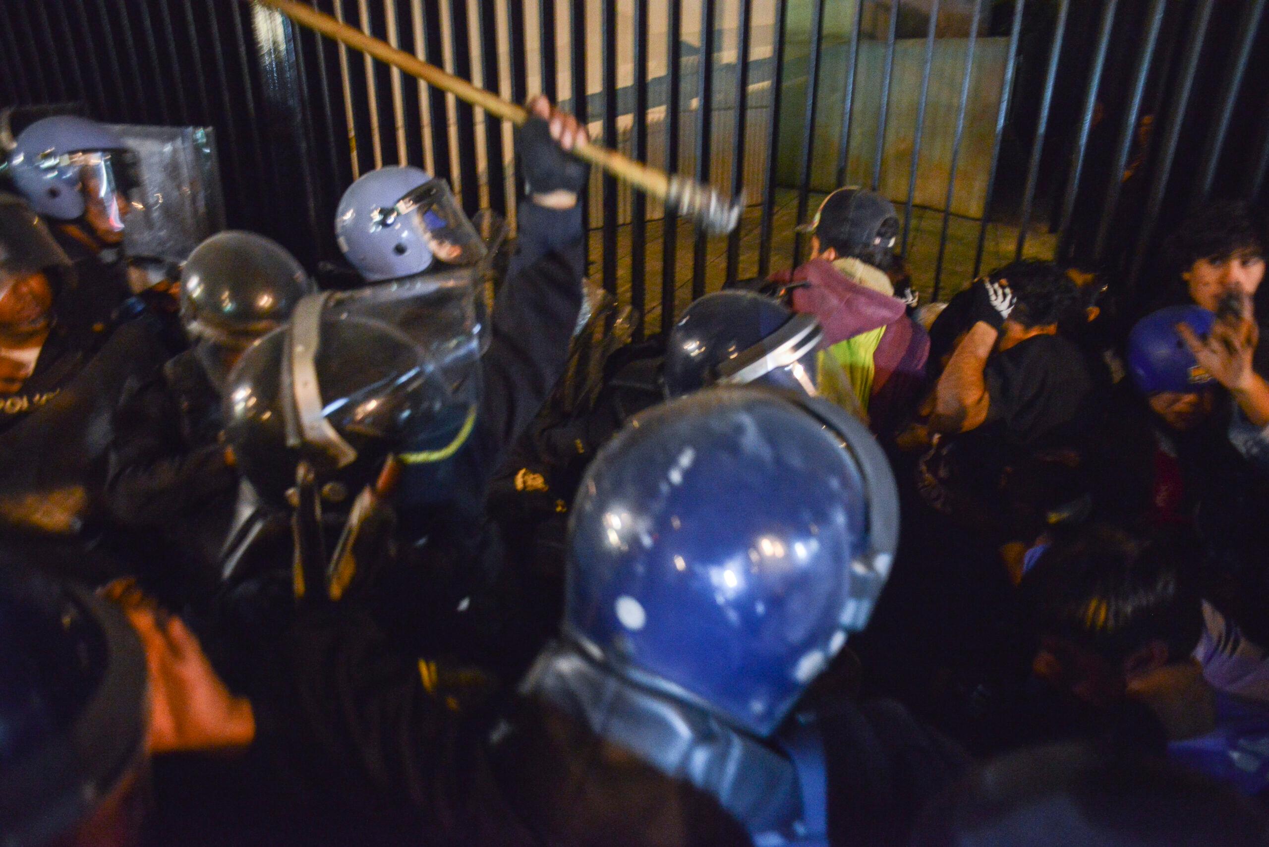 Los 3 detenidos después de la marcha #1DMx declaran por provocar daños