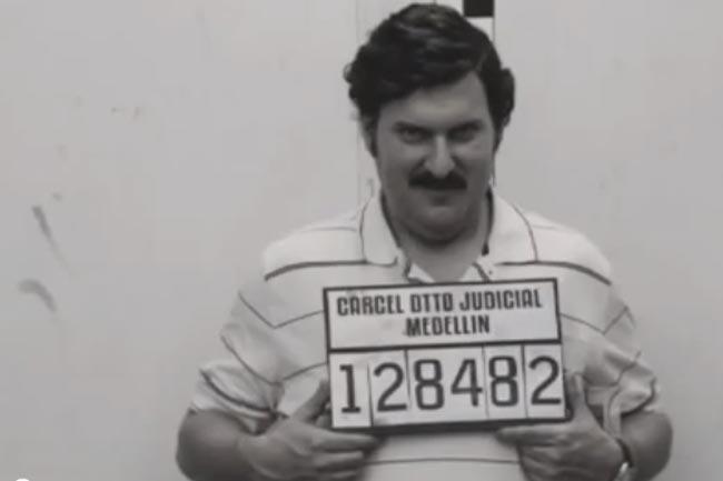 Pablo Escobar <i>se infiltra</i> a la televisión estadounidense