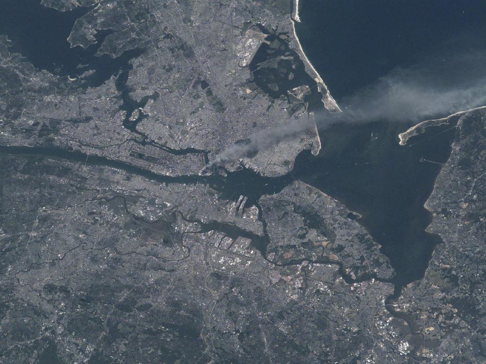 El 11-S desde el espacio