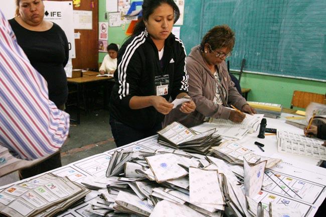 Policía Federal resguarda Consejo Electoral en municipio yucateco