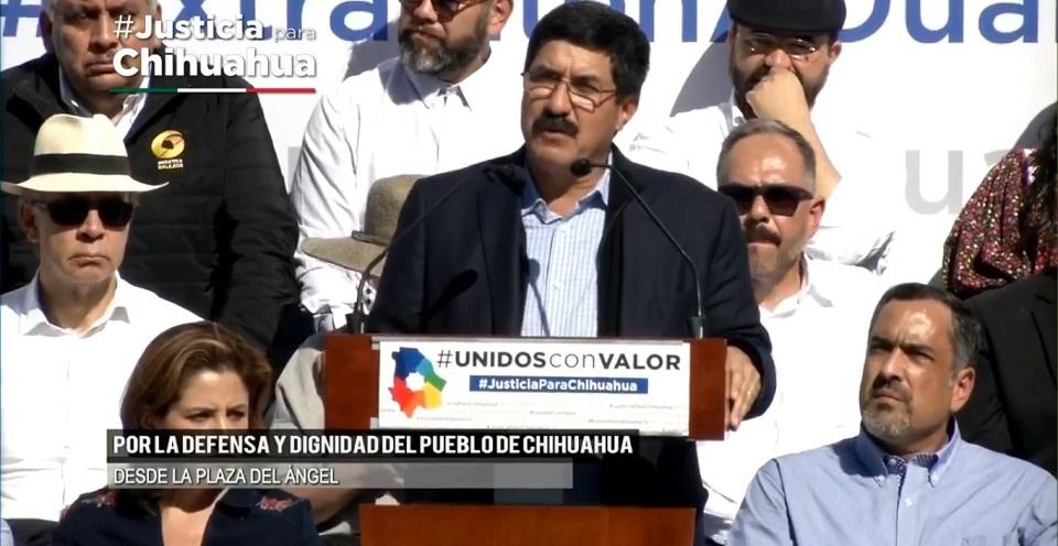 Molestamos al gobierno de EPN, por eso van contra Chihuahua: Corral; buscan confundir, dice SHCP
