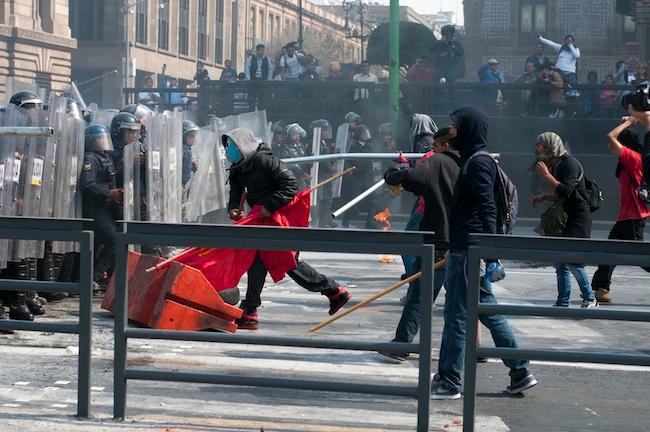 Policía dejó operar libremente a 50 “agresores” el #1DMX