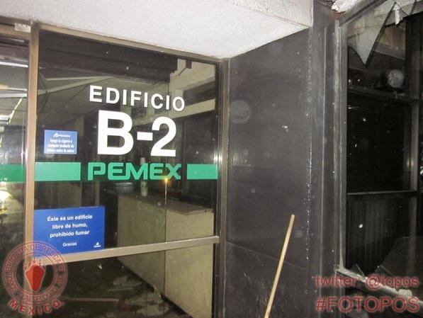 Pemex pide a sindicalizados de edificio siniestrado reportarse con delegados
