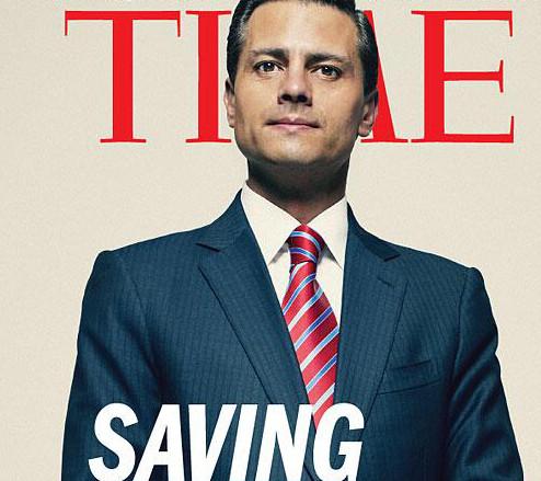 Peña Nieto vuelve a la portada de <i>Time</i>, pero no en EU