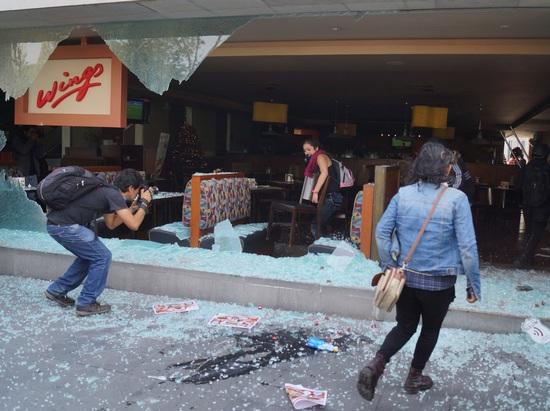 #Video: Enfrentamientos en la Alameda Central y Bellas Artes | 1º de diciembre de 2012