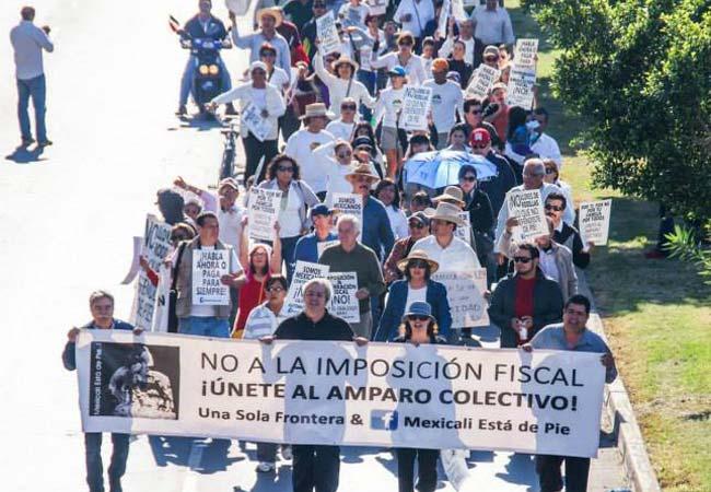 Con 100 mil firmas, listo el amparo colectivo contra IVA en la frontera