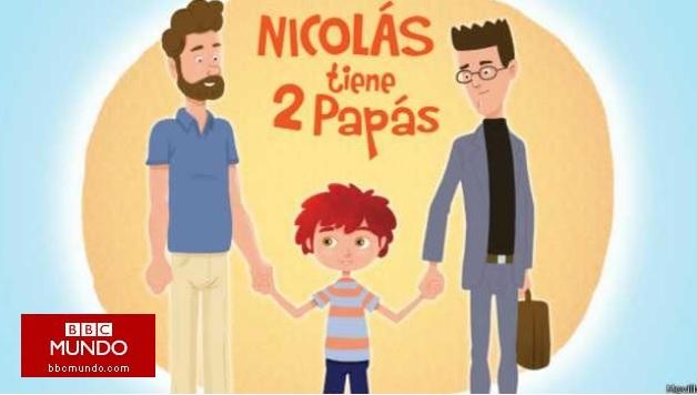 “Nicolás tiene dos papás”: el libro para niños preescolares que causa revuelo en Chile