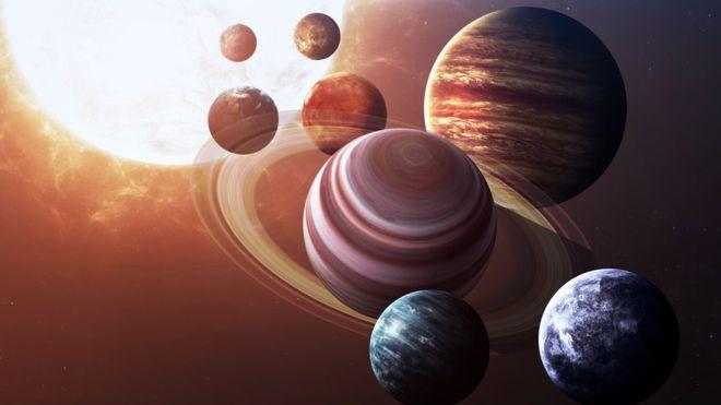 ¿Cuáles son los verdaderos colores de los planetas?