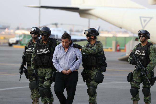 El <em>Z-42</em> es internado en el penal de Almoloya