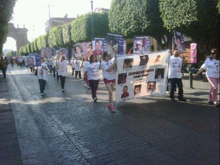 Madres de desaparecidos marchan en busca de justicia