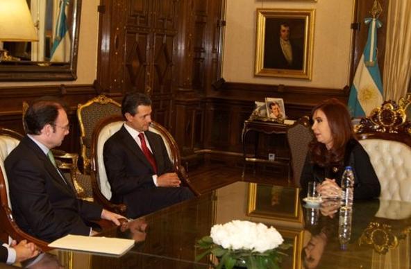 Peña Nieto cumple agenda privada en Argentina antes de viajar a Perú