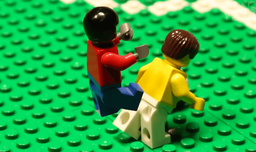 En Lego, el <i>rodillazo</i> a Neymar