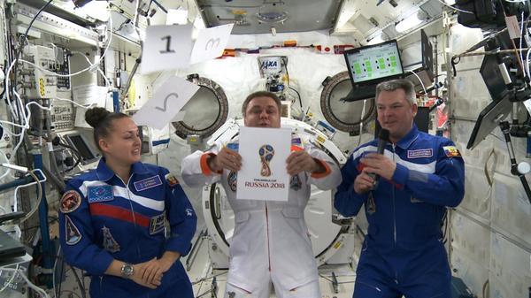 Logo del Mundial Rusia 2018 es revelado desde el espacio