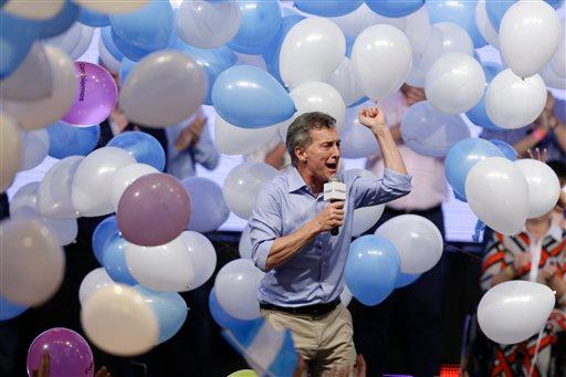 Mauricio Macri gana las elecciones presidenciales en Argentina