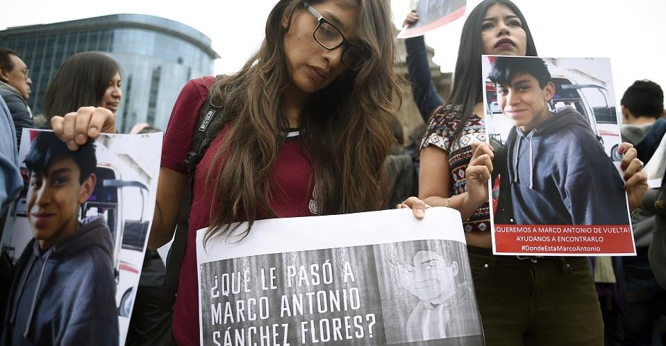 Organizaciones exigen que se aclare el caso de la desaparición de Marco Antonio y que haya sanciones