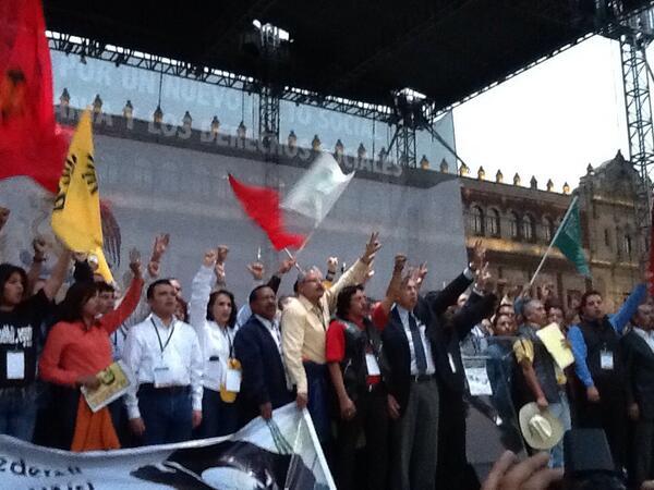 México ha sido herido: Cárdenas en la marcha contra la reforma energética