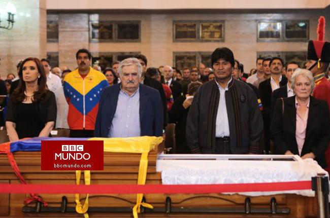El funeral de Chávez con aire electoral